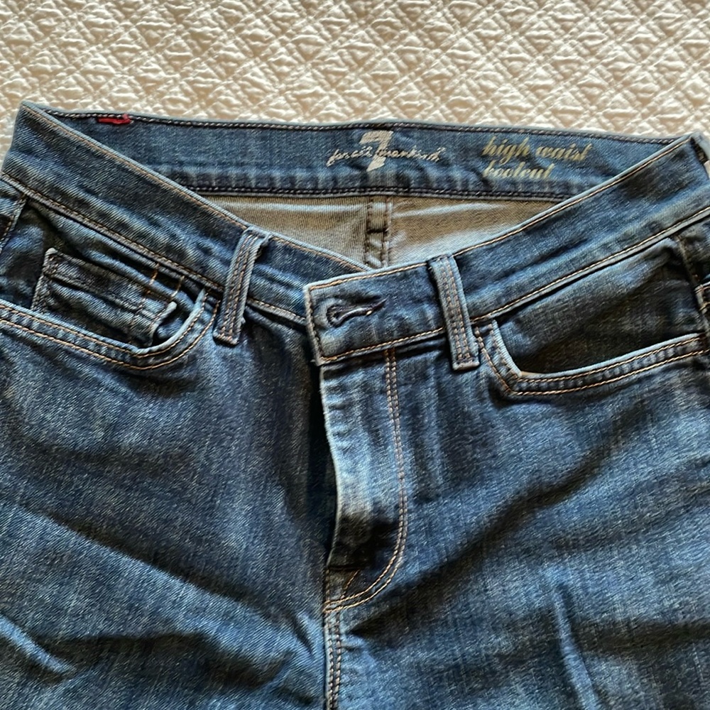 7for all Mankind high waist bootcut size 27